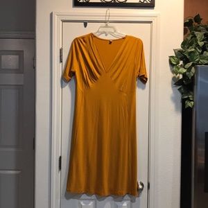Gold Smock Dress